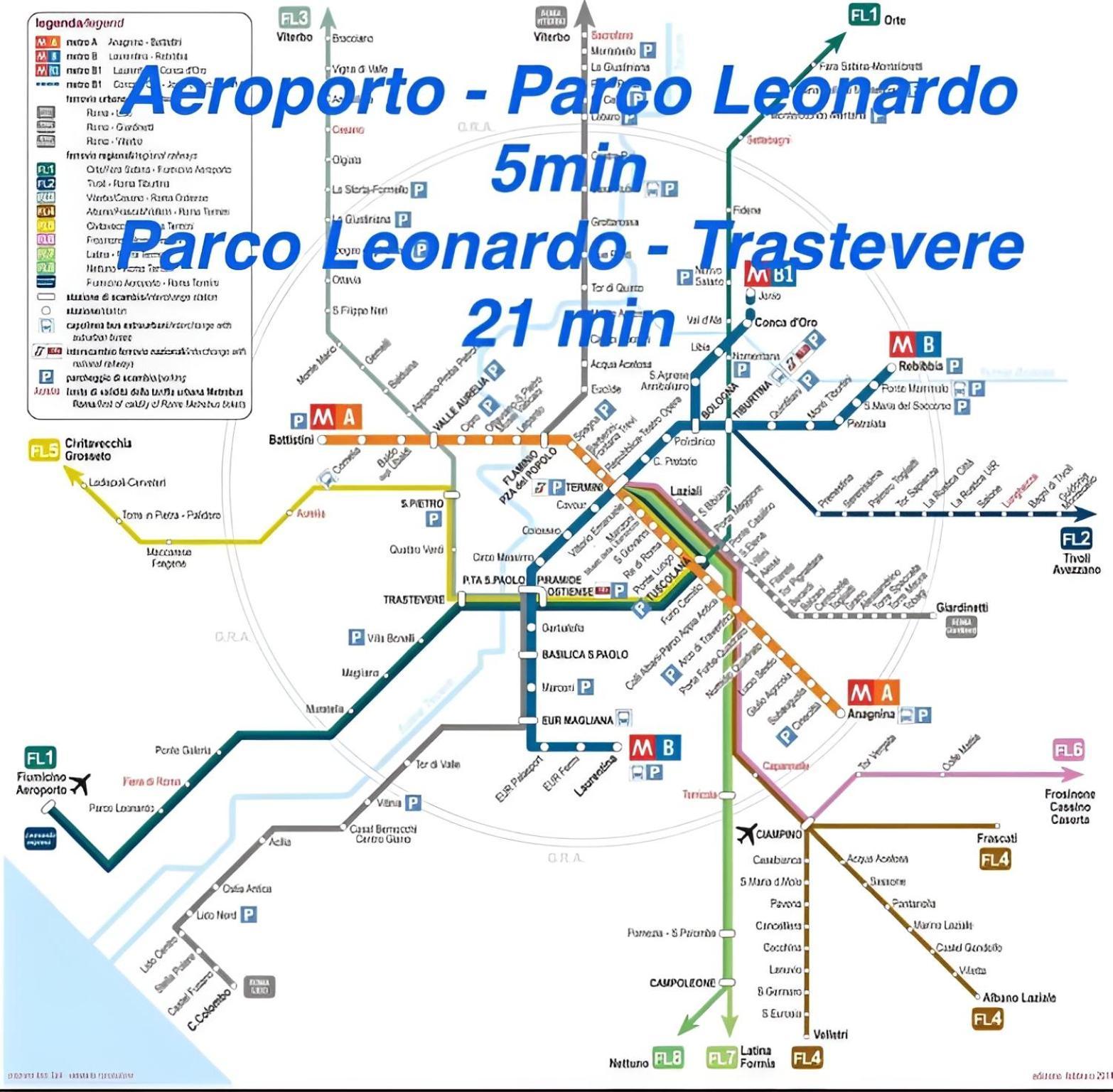 Alloggio Di Cla Φιουμιτσίνο Εξωτερικό φωτογραφία